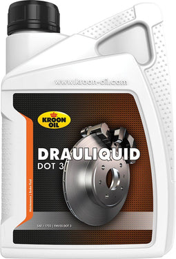 Kroon-Oil Drauliquid DOT 3 - 04205 | 1 L flacon / bus