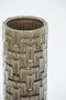 Light&living Vaas Ø16,5x52,5 cm TREVOR keramiek donker bruin
