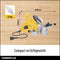 Powerplus POWXG1066 - Kettingslijper - 180W - Incl. slijpschijf en accessoires