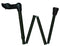 Walk-On opvouwbare wandelstok - anatomisch handvat - verstelbaar 84-94 cm - zwart