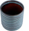PTMD Mabelyn Blue Ceramic Pot Wavy Pattern Round L