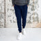 Cappuccino Italia - Heren Sportbroeken Joggingbroek - Blauw - Maat XL
