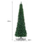 Coast Potlood Kerstboom 270 cm - Slanke Kunstkerstboom - 1500 Takken - Groen