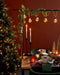 Mica Decorations Tafelklem - H110 x L223-250 cm - Metaal - Zwart