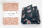 Studio Ditte Hoeslaken Flow 90x200cm - Roze/Roestbruin