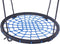 B-Play Nestschommel Blauw Ø100 cm PP touwen