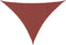 vidaXL - Zonnescherm - driehoekig - 5x5x6 - m - oxford - stof - terracottakleurig