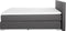 PRESIDENT - Boxspring - Donkergrijs - 160 x 200 cm - Polyester