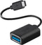 Belkin USB-C naar USB 3.0 A Female Adapter - 1.8m - 5 Gbps - Zwart