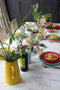 CABANAZ - bord, keramiek, LARGE PLATE, doorsnede 27 cm, groen