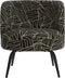 Light & Living Fauteuil Dieyda - Zwart/Wit
