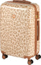 Princess Traveller Leopard - Reiskoffer - Hardcase - 76 cm - 107 liter - Crème/Taupe