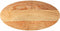 vidaXL - Tafelblad - 100x50x2 - cm - ovaal - massief - eikenhout - lichtbruin