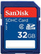 SanDisk - SDHC geheugenkaart - 32 GB - Class 4 (1 stuk)