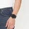 HUGO HU1530333 #TREK Heren Horloge - Mineraalglas - Staal - Zwart - 42 mm breed - Quartz - Vouw/Vlindersluiting - 5 ATM (douchen)