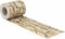 vidaXL - Tuinscherm - 4 - st - grof - steenpatroon - 35x0,19 - m - PVC - grijs