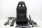 Playseat Evolution Black - Racestoel - Hoogwaardige lederen look - Zwart