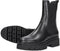 Tamaris dames chelseaboot - Blokhak 5 cm - Zwart