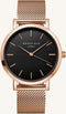 Rosefield The Mercer Dames Horloge - Rosé Goud Ø38mm - MBR-M45