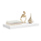 Woltu Zwevende Wandplank - Houten Plank - 50 cm - Wit