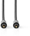 Nedis CATB25000GY50 - Optische audiokabel - 192kHz/24bit - Grijs