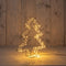 Anna's Collection - Metal 36 cmx7 cm 3D Tree Black With 300Led Clas...