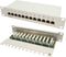 LogiLink NP0041 - Patchpaneel 12P CAT6 - Volledig afgeschermd - Grijs