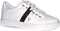 GUESS Reel Active Lady - Lage Sneakers - Lederlook met lakdetails - Wit