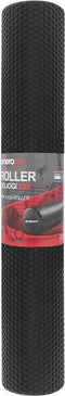 Foam roller - zwart - 90x15 cm - medium-hard