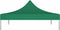 vidaXL - Partytentdak 270 g/m² - 2x2 m - Groen