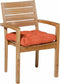 Madison - Florance Kussen Panama Flame Orange - 47x47 - Oranje