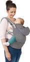 Kinderkraft HUGGY - Babydrager tot 20 kg - 2 draagwijzen: buikdrager en rugdrager - Grijs