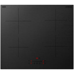 Inventum IKI6008MAT - Inductiekookplaat - 4 kookzones met boostfunctie - 3700 W