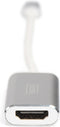 Assmann DA-70836 - USB Type-C naar HDMI - 0,2 m - Zilver