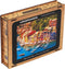 UNIDRAGON Houten Puzzel Voor Volwassenen Woosaic - Italiaanse Rivièra - 500 stukjes - King Size 31x44 cm