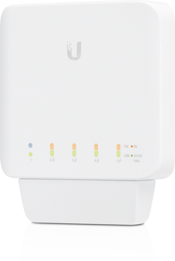 Ubiquiti UniFi Switch USW-Flex - Managed Gigabit-switch met 4 PoE-uitgangen - Weerbestendig