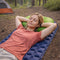Travelhawk Reiskussen - Opblaasbaar Kampeer Kussen - Ultralicht Ergonomisch Groen