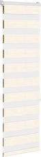 vidaXL - Zebra - Blind - 50x150 - cm - stofbreedte - 55,9 - cm - polyester - marmerbeige