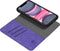 iMoshion Hoesje Geschikt voor iPhone 11 Hoesje Met Pasjeshouder - iMoshion Uitneembare 2-in-1 Luxe Bookcase - Paars