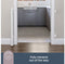 Dreambaby Glide ‘N Hide - Oprolbaar traphekje - Tot 140 cm breed en 90 cm hoog - Wit