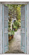 Customize it - Tuindoek deur steeg 170x90cm