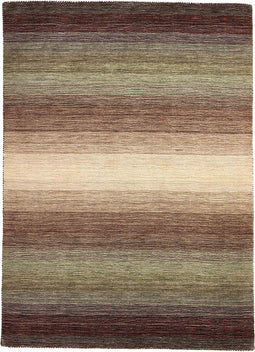 MOMO Rugs Panorama Kelim Green Multi Vloerkleed - 60x90 - Rechthoek - Laagpolig Tapijt - Modern - Meerkleurig