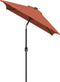 vidaXL - Parasol - met - metalen - paal - 300x200 - cm - terracotta