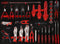 KS TOOLS - Zangen-Satz 34-tlg - Schaumstoffeinlage (821.0034)