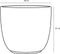 Mica Decorations Tusca Bloempot - H25 x Ø28 cm - Zwart