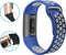 iMoshion Bandje Geschikt voor Fitbit Charge 4 / Charge 3 - iMoshion Siliconen sport bandje - Wit