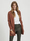 VILA VIRIL OPEN LS KNIT CARDIGAN - Fijn gebreid - Zachte brei kwaliteit - Maat S