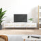 vidaXL - Tv-meubel - 150x36x30 - cm - bewerkt - hout - hoogglans - wit