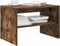 vidaXL - Tv-meubel - 60x40x40 - cm - bewerkt - hout - gerookt - eikenkleurig