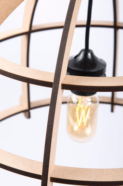 Lampen - Industriële lamp 001 - Naturel